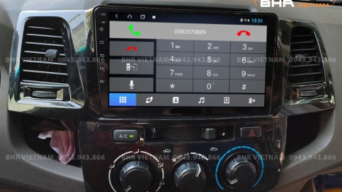 Màn hình DVD Android xe Toyota Hilux 2005 - 2015 | Vitech 